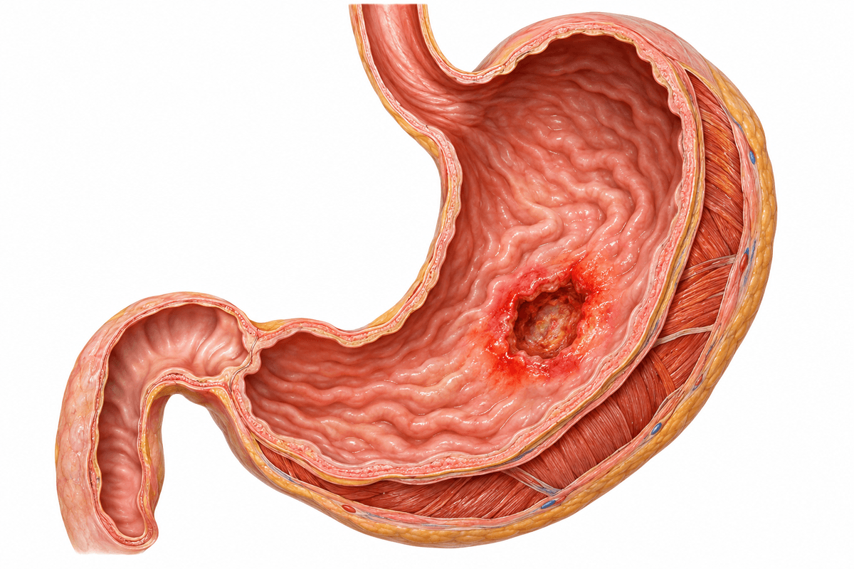 Abdominal pain and Ulcer problem